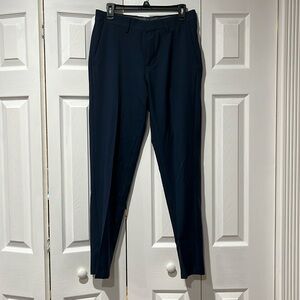 HAGGAR premium comfort SILM FIT dress pants, color navy blue size 30x30